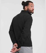 Russell Athletic Authentic Zip Neck Sweatshirt | Black thumbnail 2