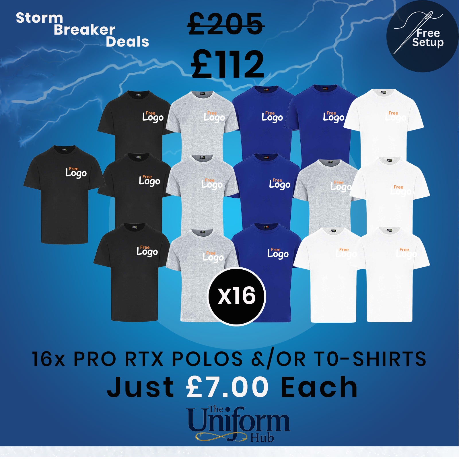 Storm Breaker Deals - 16x Best Selling T-Shirts & Polos