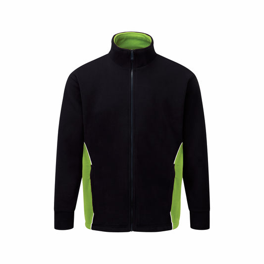 Silverswift Fleece - Black - Lime