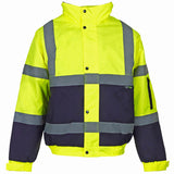 Hi Vis 2 Tone Bomber Jacket thumbnail 1