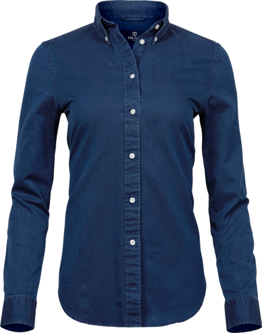 Tee Jays Women's Casual Twill Shirt