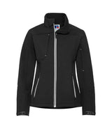 Russell Athletic Ladies Bionic Soft Shell Jacket | Black thumbnail 2