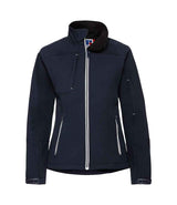 Russell Athletic Ladies Bionic Soft Shell Jacket | French Navy thumbnail 1