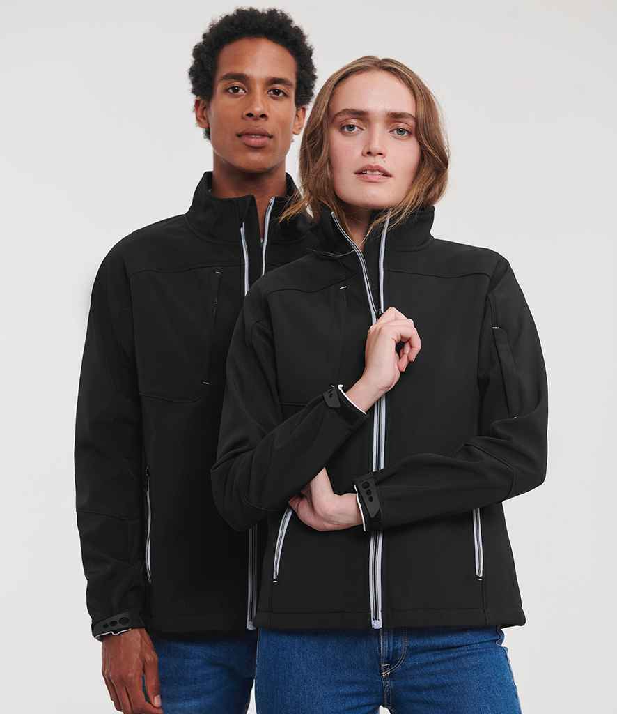 Russell Athletic Bionic Soft Shell Jacket | Black