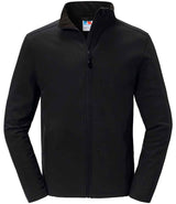 Russell Athletic Essential Recycled Soft Shell Jacket | Black thumbnail 3