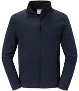 Russell Athletic Essential Recycled Soft Shell Jacket | French Navy thumbnail 4
