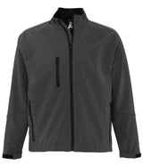 SOL'S Relax Soft Shell Jacket | Charcoal thumbnail 1