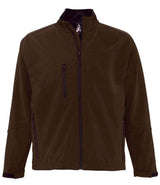SOL'S Relax Soft Shell Jacket | Dark Chocolate thumbnail 1