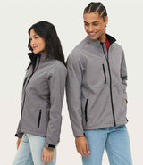 SOL'S Relax Soft Shell Jacket | Grey Marl thumbnail 3