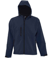 SOL'S Replay Hooded Soft Shell Jacket | French Navy thumbnail 1