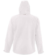 SOL'S Replay Hooded Soft Shell Jacket | White thumbnail 4