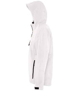 SOL'S Replay Hooded Soft Shell Jacket | White thumbnail 5