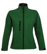SOL'S Ladies Roxy Soft Shell Jacket | Bottle Green thumbnail 1