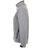 SOL'S Ladies Roxy Soft Shell Jacket | Grey Marl thumbnail 3