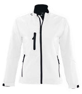 SOL'S Ladies Roxy Soft Shell Jacket | White thumbnail 1