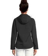 SOL'S Ladies Replay Hooded Soft Shell Jacket | Black thumbnail 3