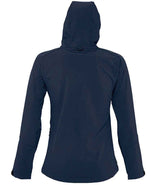 SOL'S Ladies Replay Hooded Soft Shell Jacket | French Navy thumbnail 5