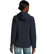 SOL'S Ladies Replay Hooded Soft Shell Jacket | French Navy thumbnail 3