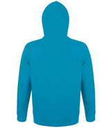 SOL'S Unisex Snake Hooded Sweatshirt | Aqua thumbnail 2