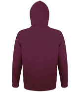 SOL'S Unisex Snake Hooded Sweatshirt | Burgundy thumbnail 2