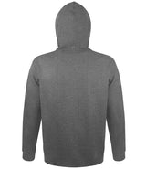 SOL'S Unisex Snake Hooded Sweatshirt | Charcoal Marl thumbnail 2