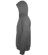 SOL'S Unisex Snake Hooded Sweatshirt | Charcoal Marl thumbnail 3