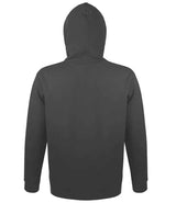 SOL'S Unisex Snake Hooded Sweatshirt | Dark Grey thumbnail 2