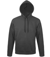 SOL'S Unisex Snake Hooded Sweatshirt | Dark Grey thumbnail 1