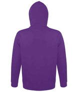 SOL'S Unisex Snake Hooded Sweatshirt | Dark Purple thumbnail 2