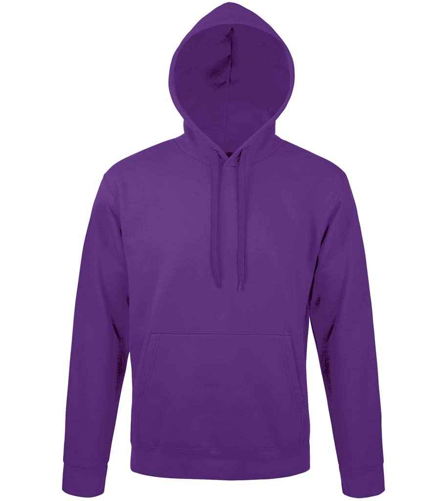 SOL'S Unisex Snake Hooded Sweatshirt | Dark Purple