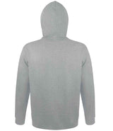 SOL'S Unisex Snake Hooded Sweatshirt | Grey Marl thumbnail 2