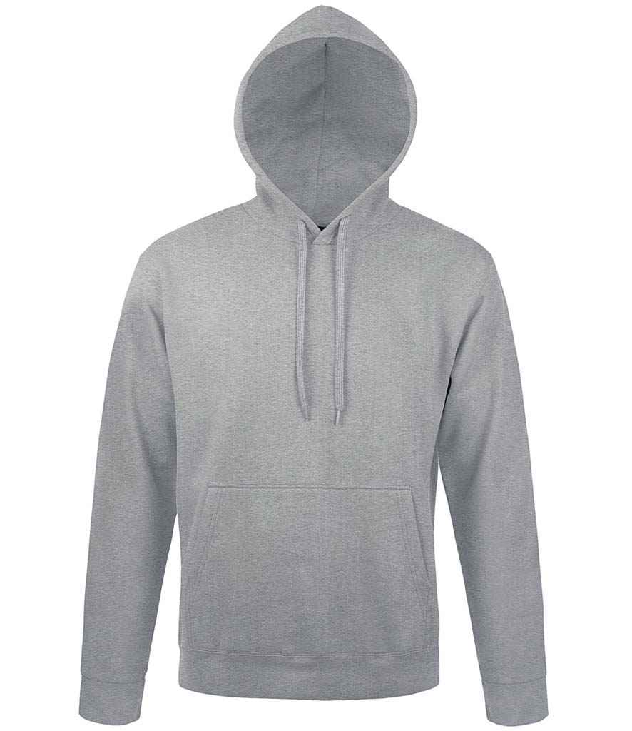 SOL'S Unisex Snake Hooded Sweatshirt | Grey Marl