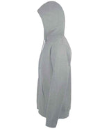SOL'S Unisex Snake Hooded Sweatshirt | Grey Marl thumbnail 3