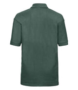 Russell Athletic Kids Poly/Cotton Piqué Polo Shirt | Bottle Green thumbnail 5