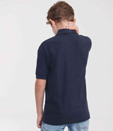 Russell Athletic Kids Poly/Cotton Piqué Polo Shirt | French Navy thumbnail 2