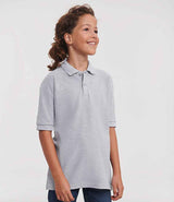 Russell Athletic Kids Poly/Cotton Piqué Polo Shirt | Light Oxford thumbnail 1