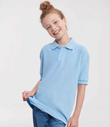 Russell Athletic Kids Poly/Cotton Piqué Polo Shirt | Sky Blue thumbnail 1