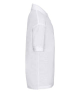 Russell Athletic Kids Poly/Cotton Piqué Polo Shirt | White thumbnail 6