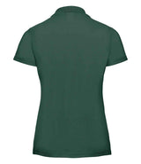 Russell Athletic Ladies Classic Poly/Cotton Piqué Polo Shirt | Bottle Green thumbnail 5