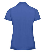 Russell Athletic Ladies Classic Poly/Cotton Piqué Polo Shirt | Bright Royal thumbnail 5