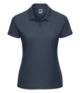 Russell Athletic Ladies Classic Poly/Cotton Piqué Polo Shirt | French Navy thumbnail 4