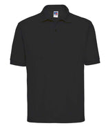 Russell Athletic Poly/Cotton Piqué Polo Shirt | Black thumbnail 4