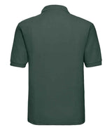 Russell Athletic Poly/Cotton Piqué Polo Shirt | Bottle Green thumbnail 5