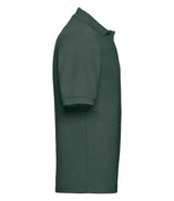 Russell Athletic Poly/Cotton Piqué Polo Shirt | Bottle Green thumbnail 6