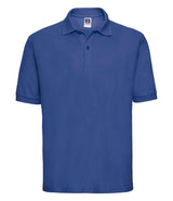 Russell Athletic Poly/Cotton Piqué Polo Shirt | Bright Royal thumbnail 4