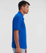 Russell Athletic Poly/Cotton Piqué Polo Shirt | Bright Royal thumbnail 3