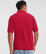 Russell Athletic Poly/Cotton Piqué Polo Shirt | Classic Red thumbnail 2