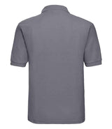 Russell Athletic Poly/Cotton Piqué Polo Shirt | Convoy Grey thumbnail 5