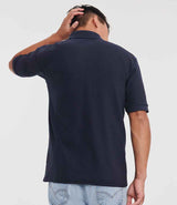 Russell Athletic Poly/Cotton Piqué Polo Shirt | French Navy thumbnail 2