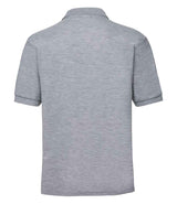 Russell Athletic Poly/Cotton Piqué Polo Shirt | Light Oxford thumbnail 5